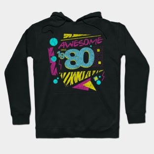 Awesome Since 1980-80’s Birthday Celebration, 41st Birthday Hoodie